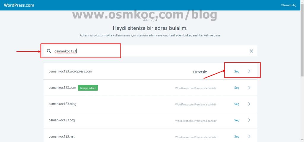 Ücretsiz Blog - WordPress site kurma